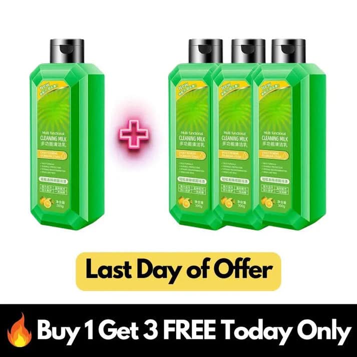 🔥 BUY 1 GET 3 FREE 🔥 Powerful Multifunctional Cleaner